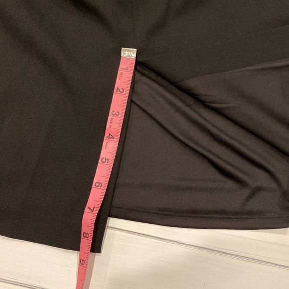 Eliza J Sequin Balloon-Sleeve Sheath Dress Black size 4 New!! - Picture 9 of 12